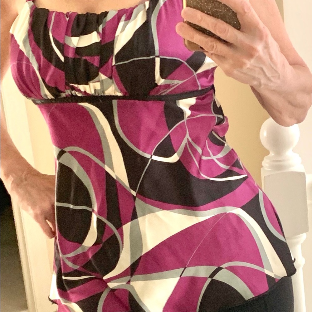 Cute colorful summer top